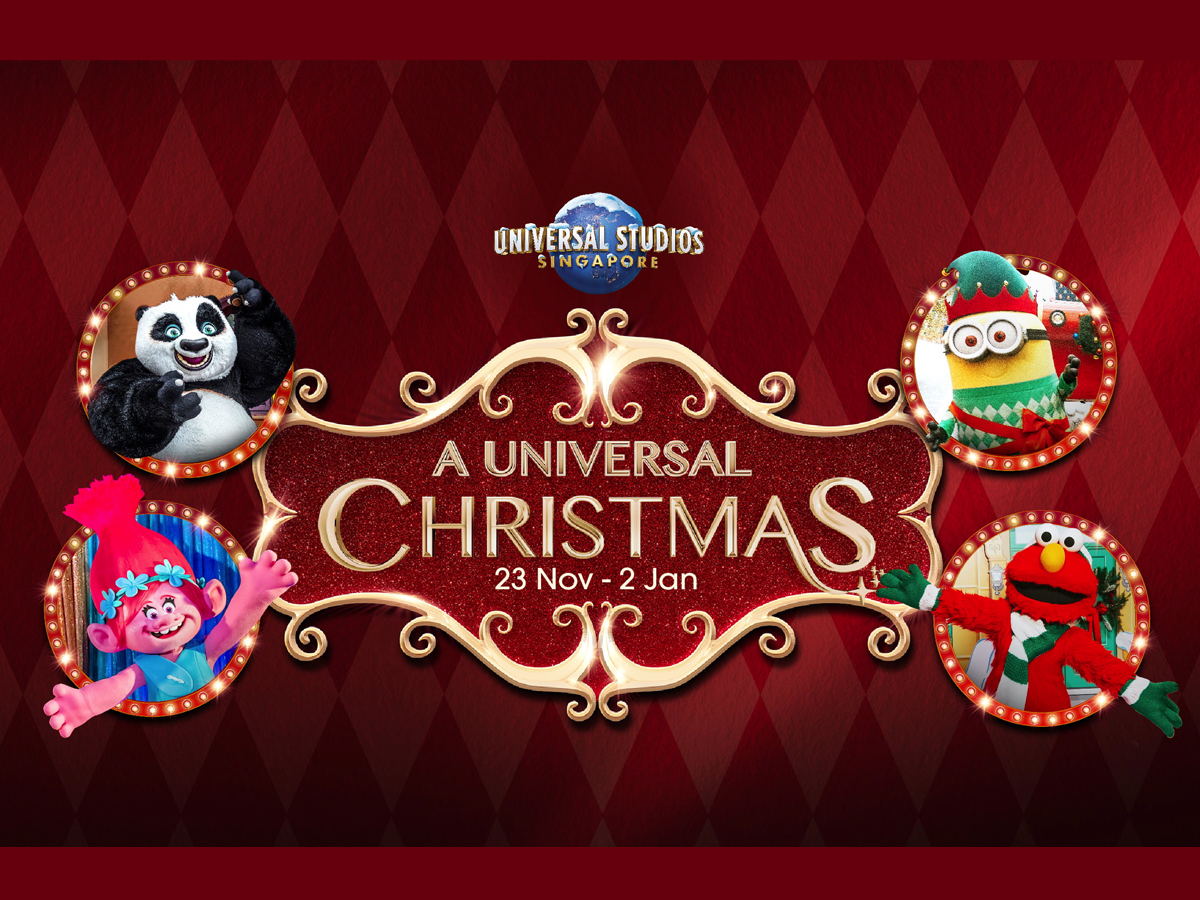 ‘A Universal Christmas’ Returns to Universal Studios Singapore