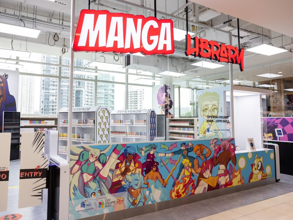 Visit the Manga Library in City Square Singapore Now!
